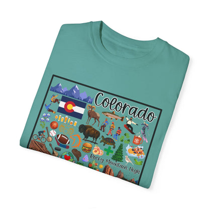 Beautiful State of Colorado - Comfort Colors Shirt