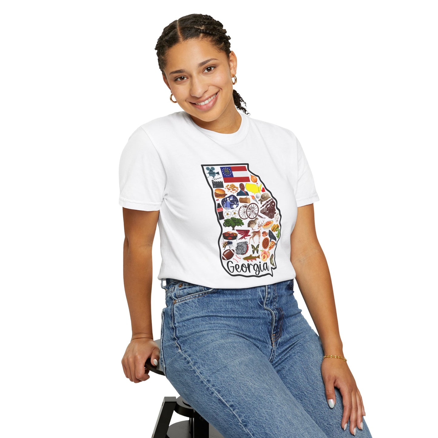 Beautiful State of Georgia - Comfort Colors Shirt