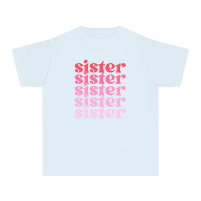 Sister - Pink - (Youth) Comfort Colors Shirt