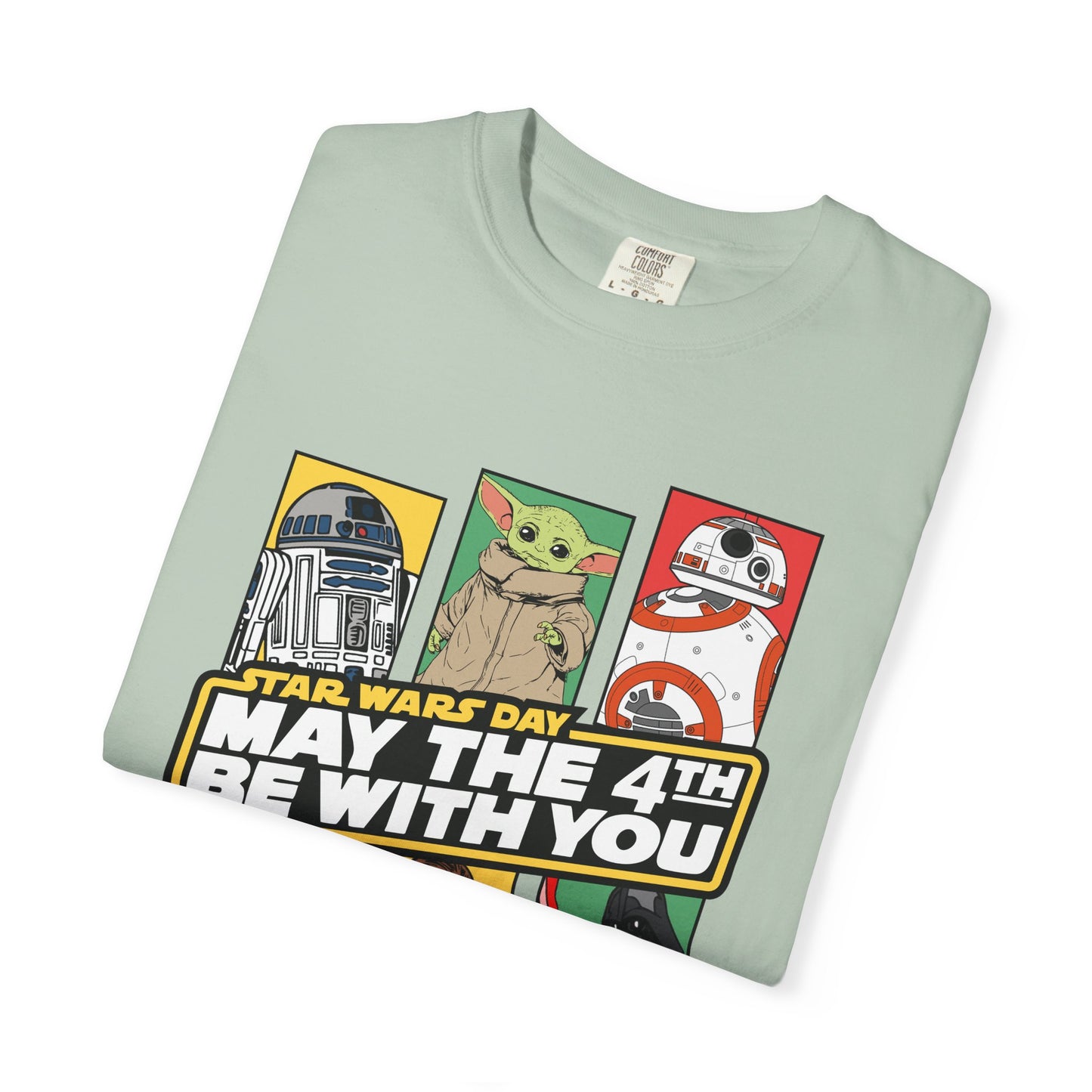 Star Wars Day Pop Art Collage - Comfort Colors Shirt