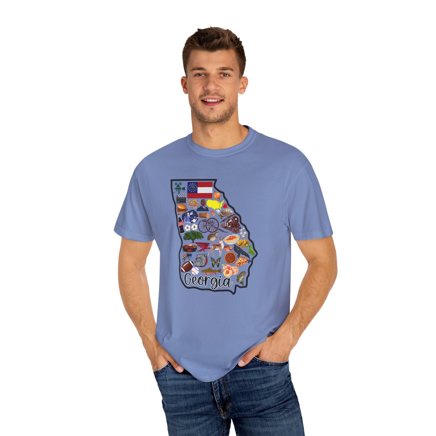 Beautiful State of Georgia - Comfort Colors Shirt