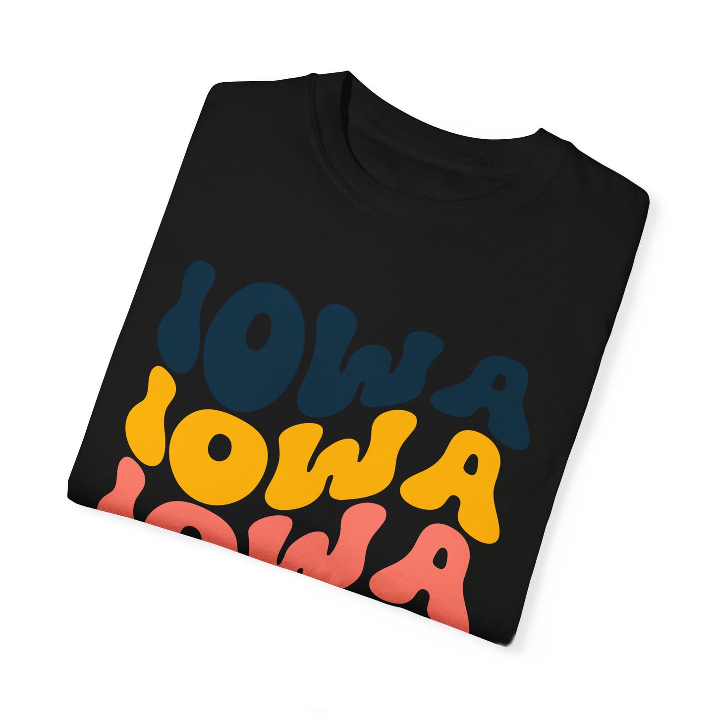 Retro Iowa - Comfort Colors Shirt