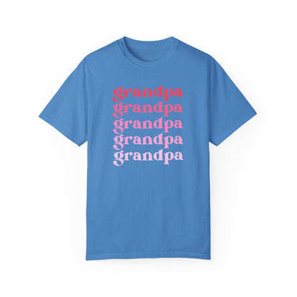 Grandpa (Pink) - Comfort Colors Shirt