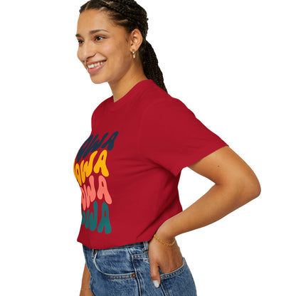 Retro Iowa - Comfort Colors Shirt