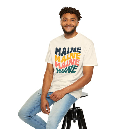 Retro Maine - Comfort Colors Shirt