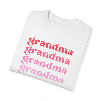 Grandma (Pink) - Comfort Colors Shirt