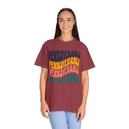 Retro Pennsylvania - Comfort Colors Shirt