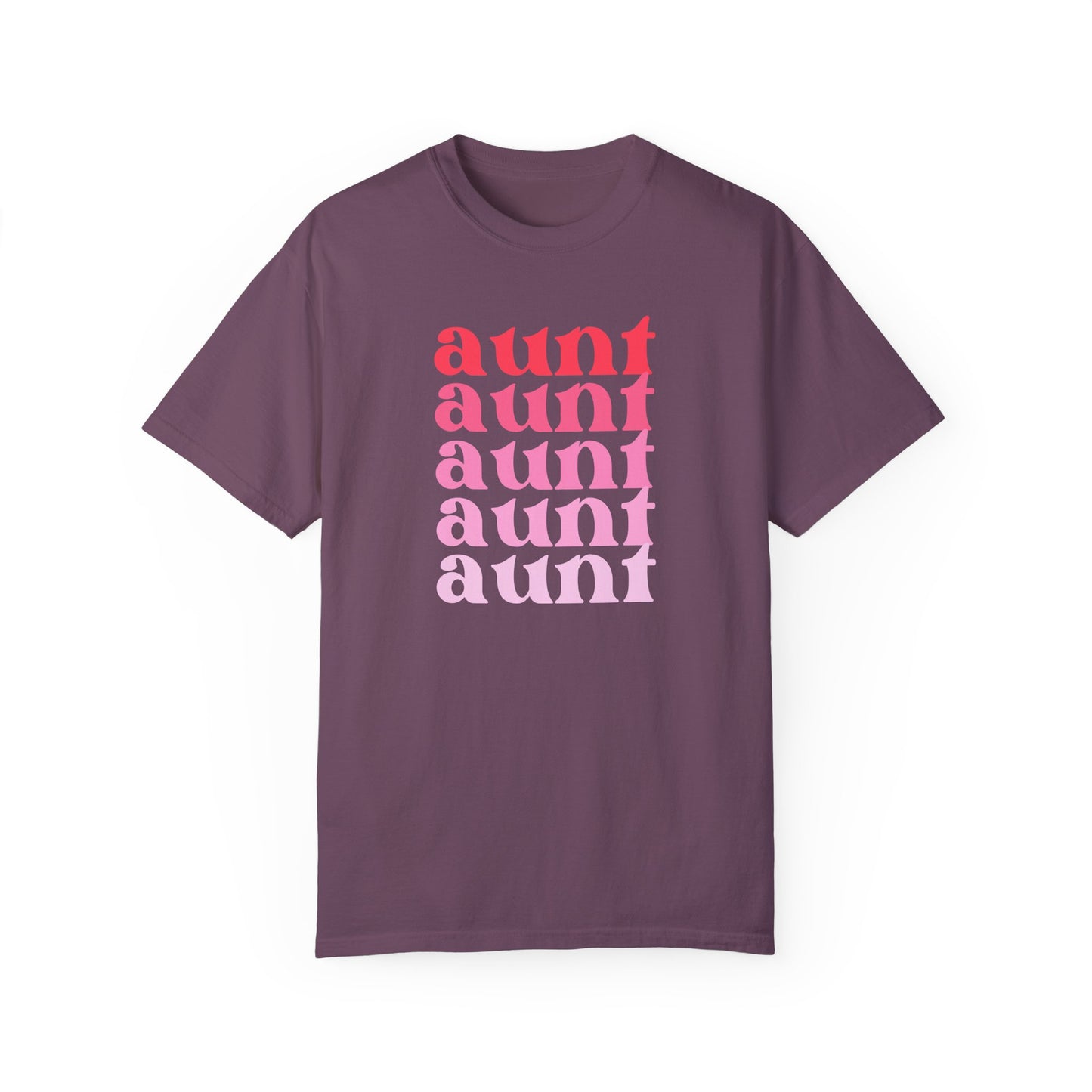 Aunt (Pink) - Comfort Colors Shirt