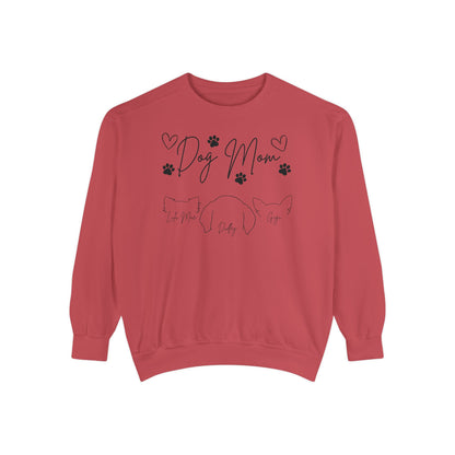 Dog Mom *Customize/Personalize* - Comfort Colors Sweatshirt