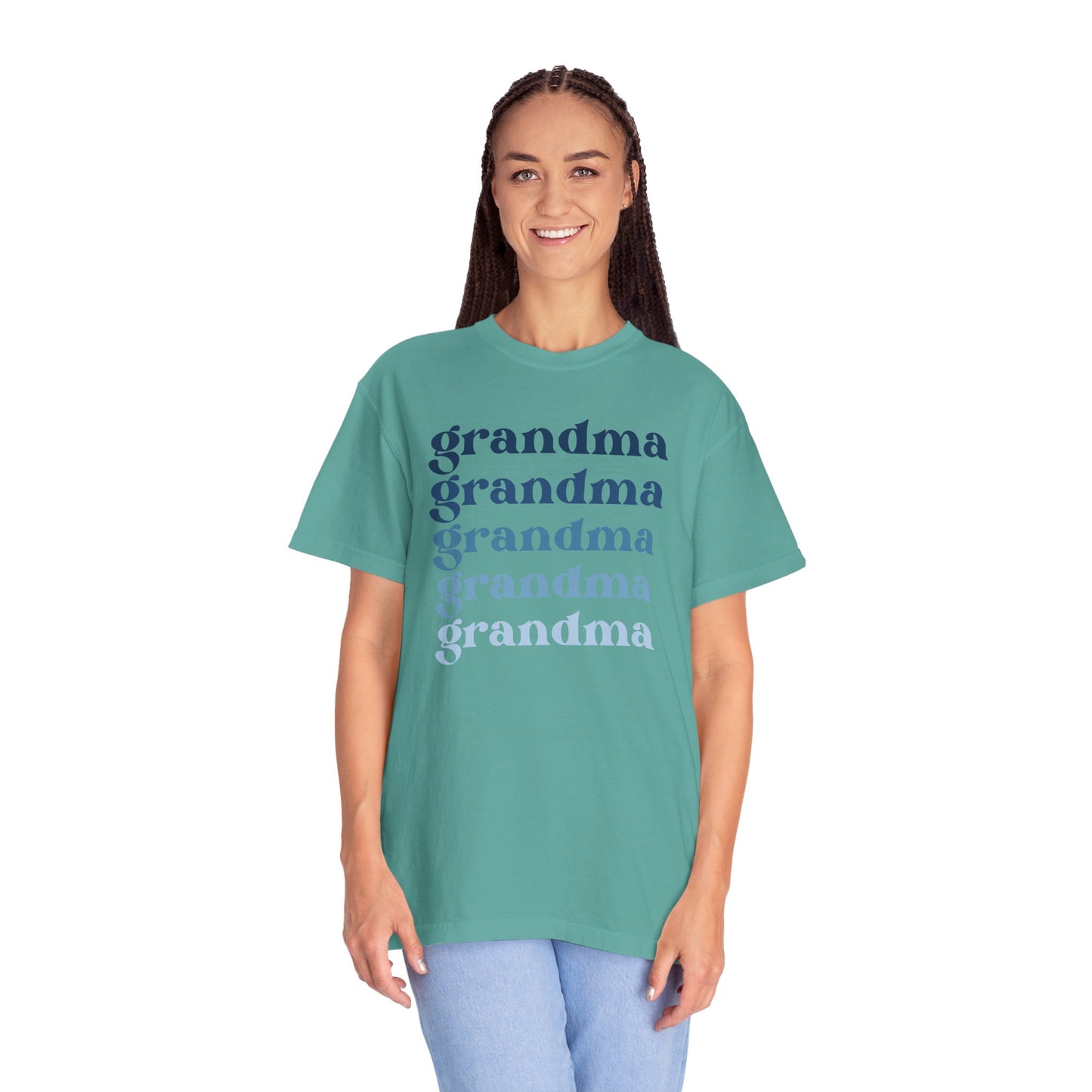 Grandma (Blue) - Comfort Colors Shirt