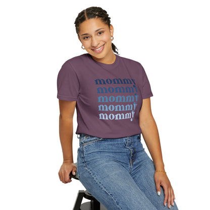 Mommy (Blue) - Comfort Colors Shirt