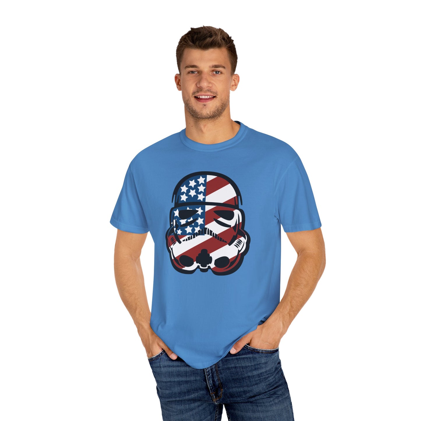 Patriotic Storm Trooper - Comfort Colors Shirt