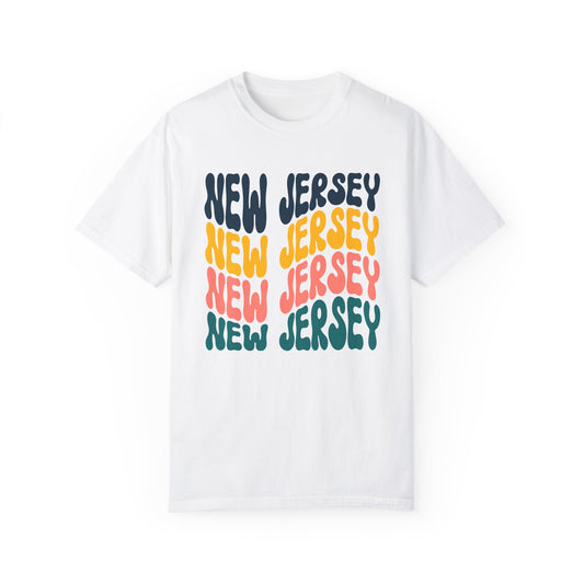 Retro New Jersey - Comfort Colors Shirt