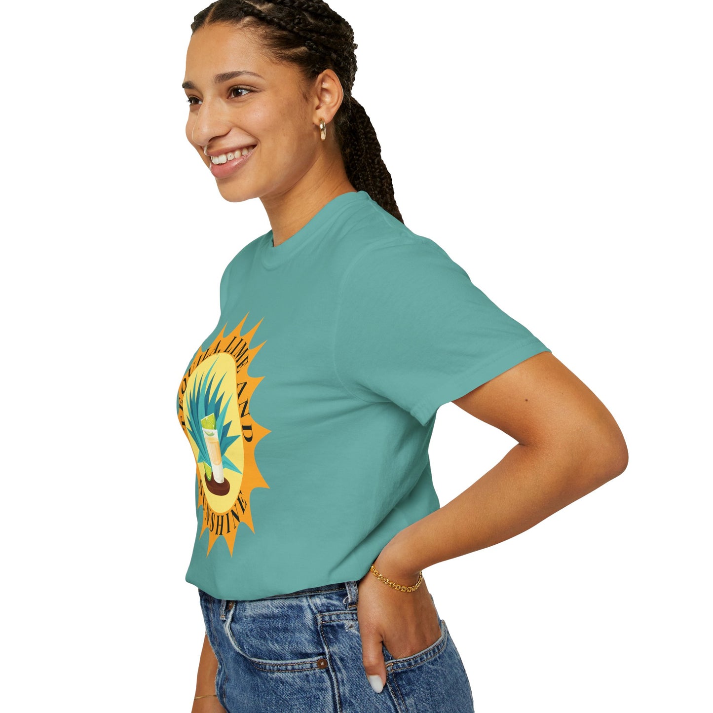 Tequila, Lime And Sunshine - Comfort Colors Shirt