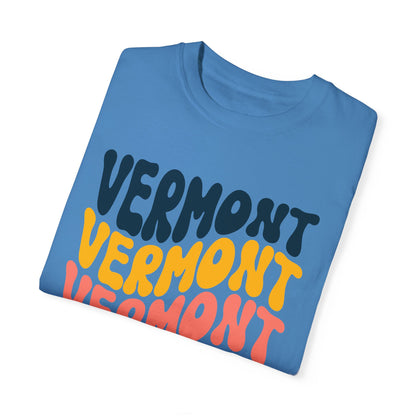 Retro Vermont - Comfort Colors Shirt
