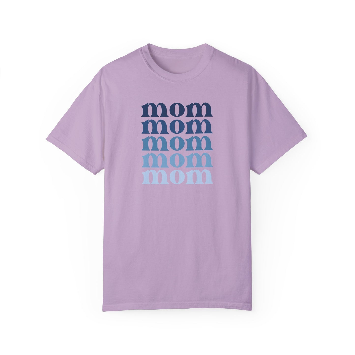 Mom (Blue) - Comfort Colors Shirt