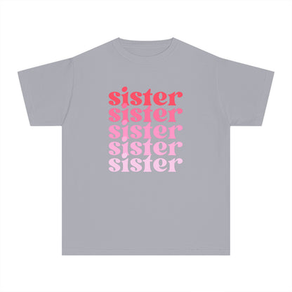 Sister - Pink - (Youth) Comfort Colors Shirt