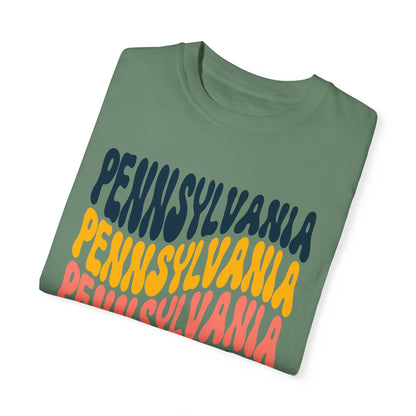 Retro Pennsylvania - Comfort Colors Shirt