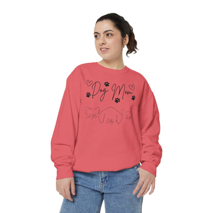 Dog Mom *Customize/Personalize* - Comfort Colors Sweatshirt