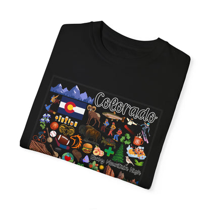 Beautiful State of Colorado - Comfort Colors Shirt