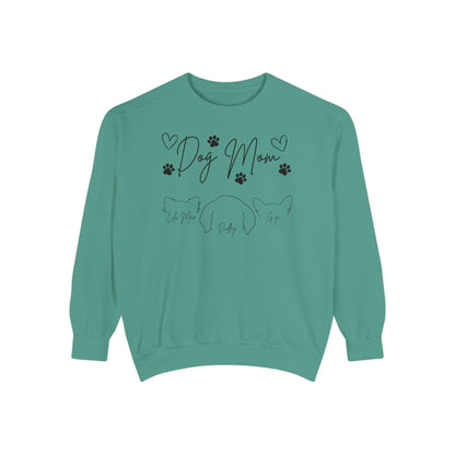 Dog Mom *Customize/Personalize* - Comfort Colors Sweatshirt