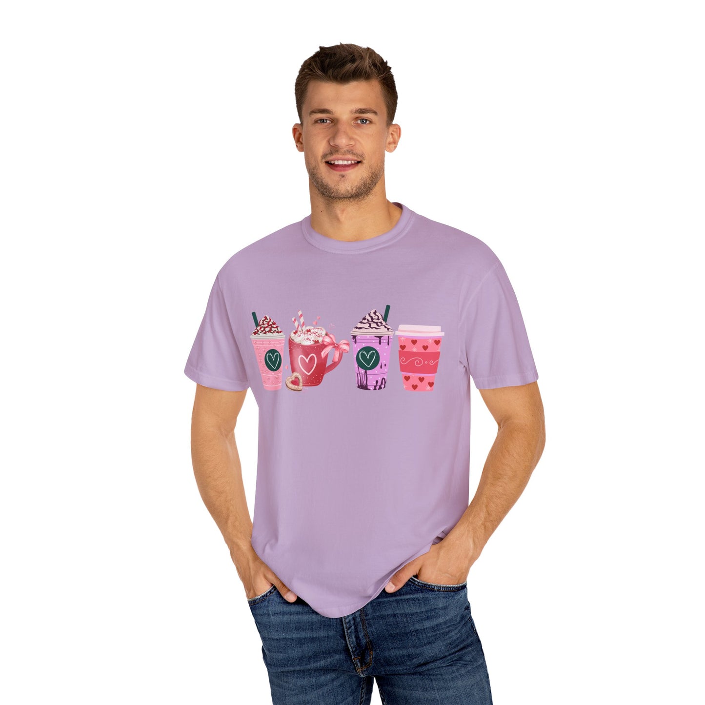 Valentine's Coffee - Comfort Colors Shirt