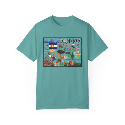 Beautiful State of Colorado - Comfort Colors Shirt