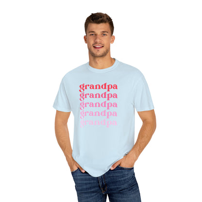 Grandpa (Pink) - Comfort Colors Shirt