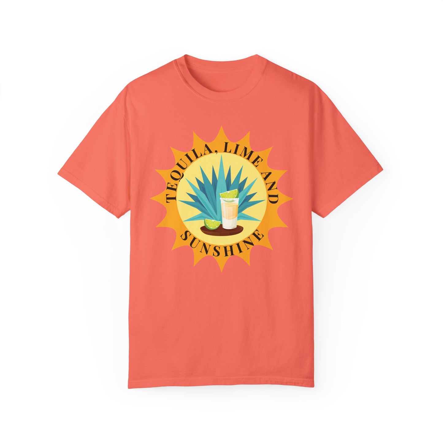 Tequila, Lime And Sunshine - Comfort Colors Shirt