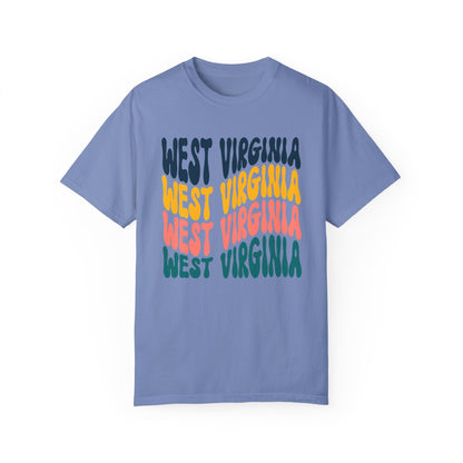 Retro West Virginia - Comfort Colors Shirt