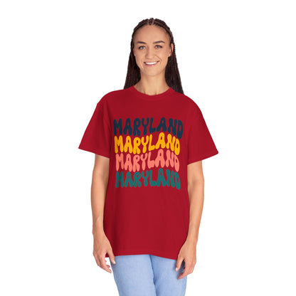 Retro Maryland - Comfort Colors Shirt