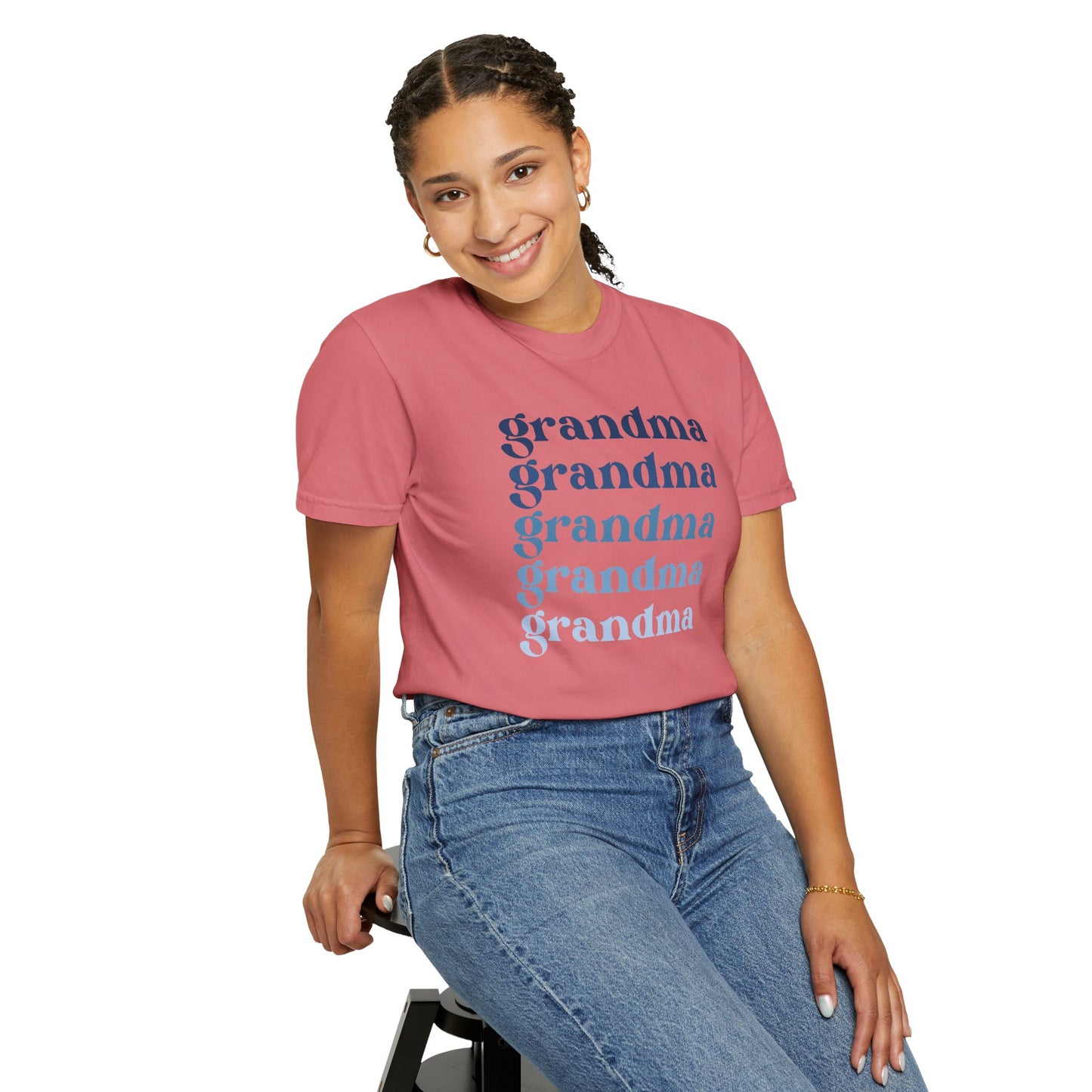 Grandma (Blue) - Comfort Colors Shirt