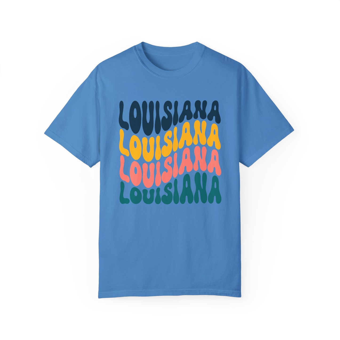 Retro Louisiana - Comfort Colors Shirt
