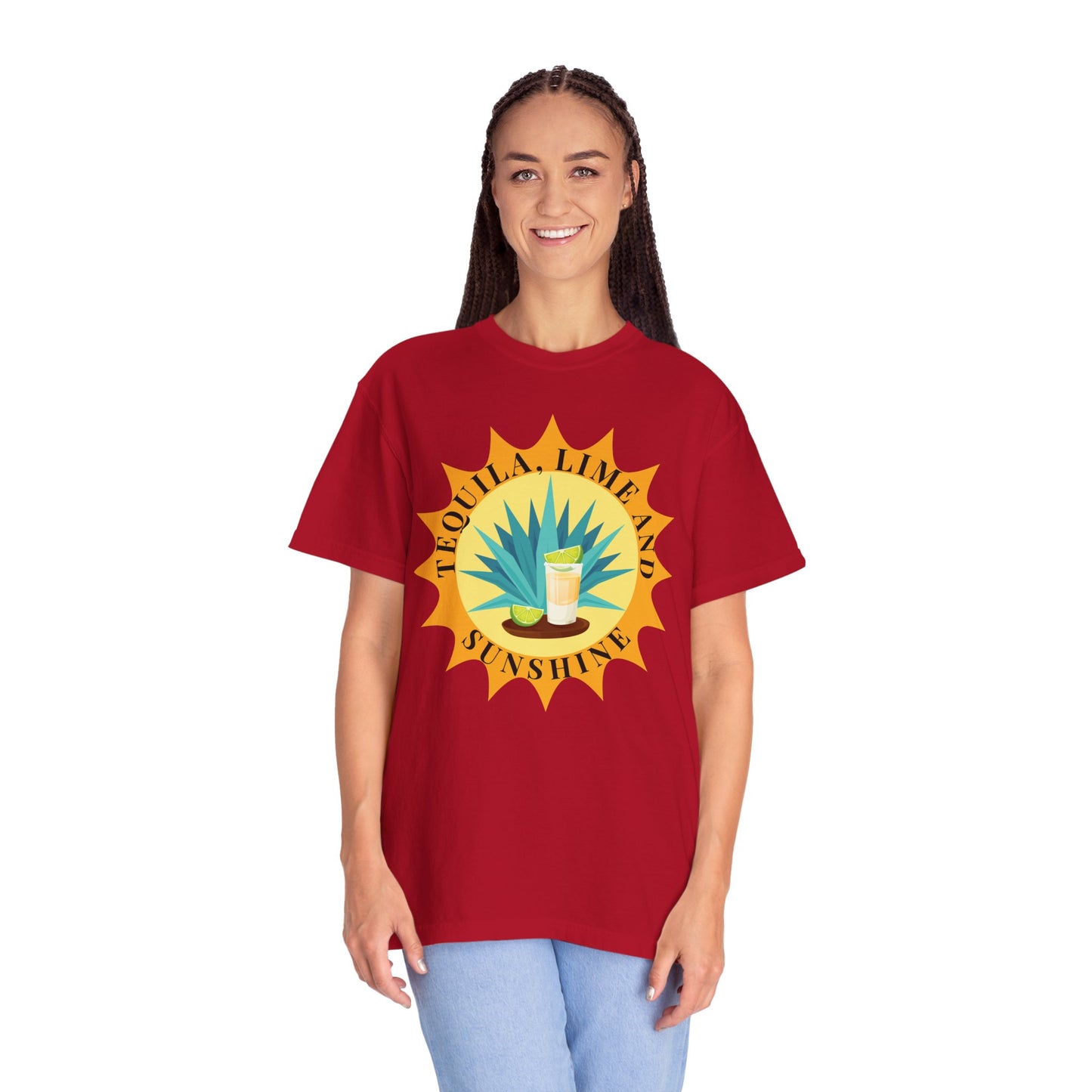 Tequila, Lime And Sunshine - Comfort Colors Shirt