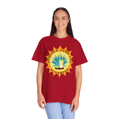 Tequila, Lime And Sunshine - Comfort Colors Shirt