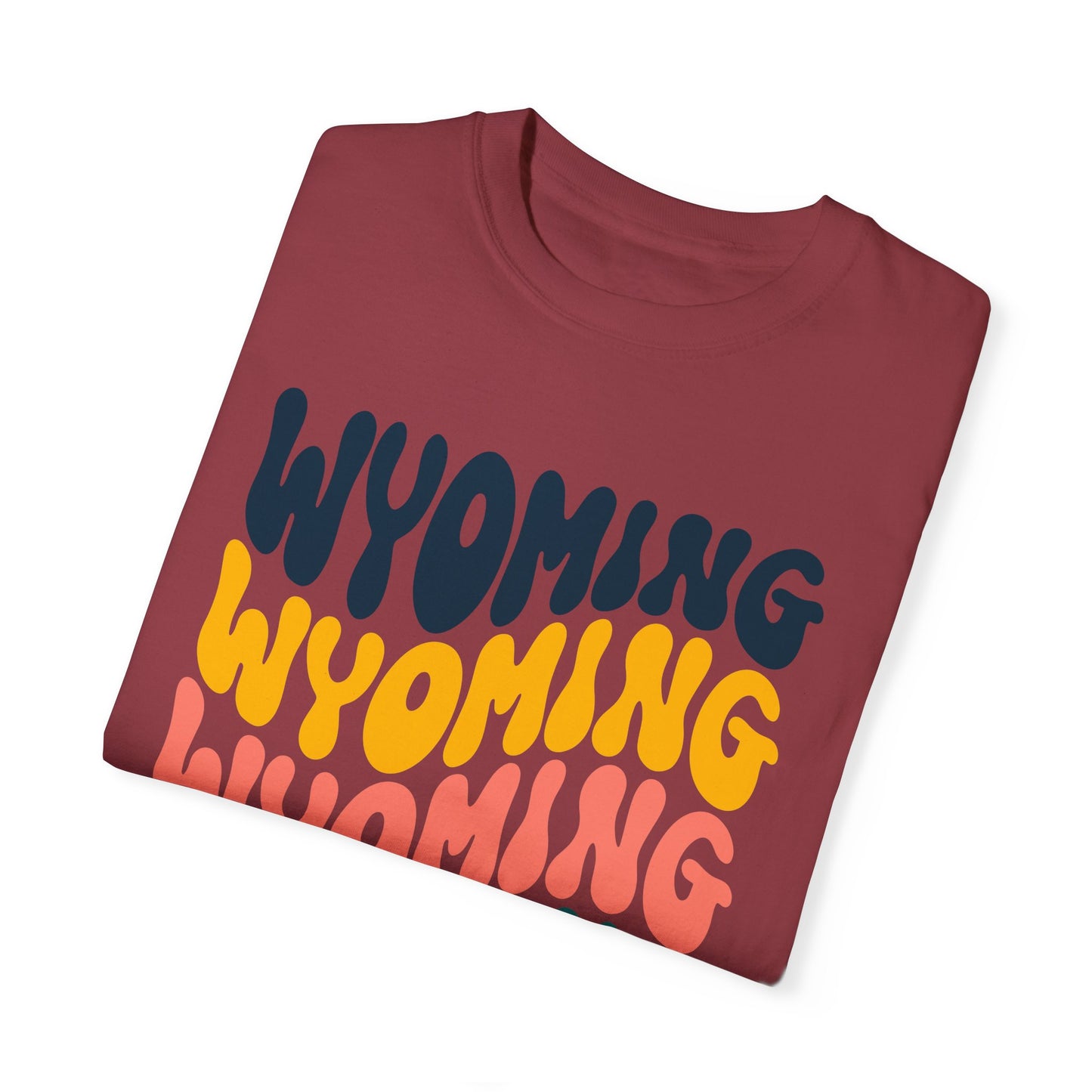 Retro Wyoming - Comfort Colors Shirt