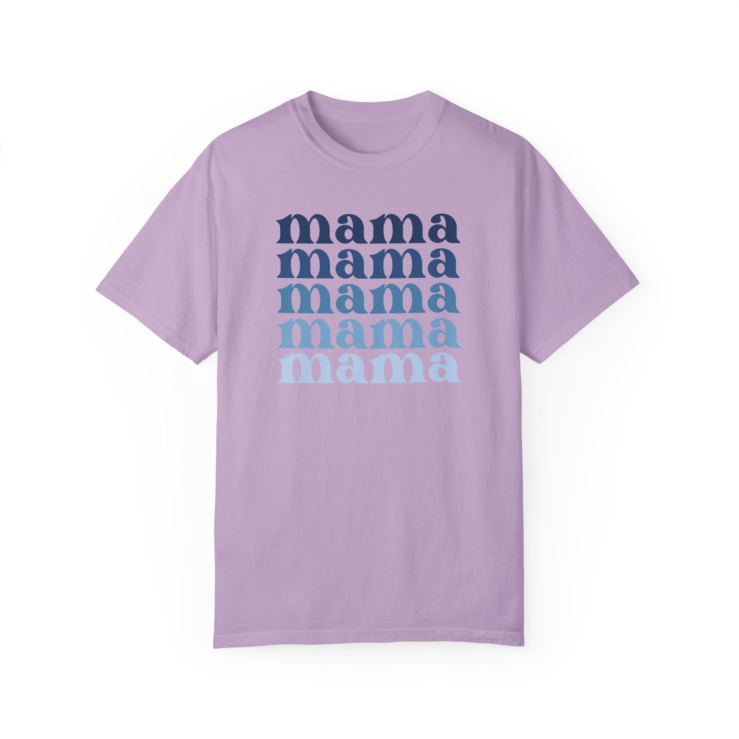 Mama (Blue) - Comfort Colors Shirt