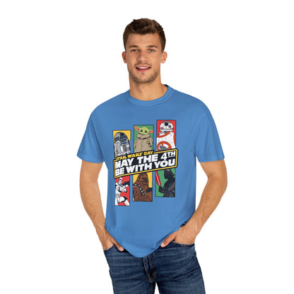 Star Wars Day Pop Art Collage - Comfort Colors Shirt