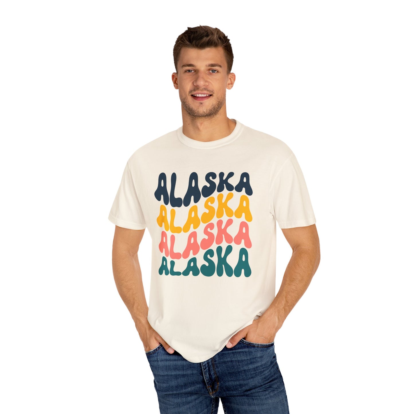 Retro Alaska - Comfort Colors Shirt
