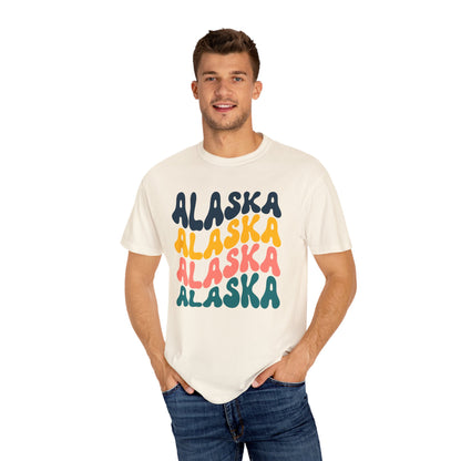 Retro Alaska - Comfort Colors Shirt