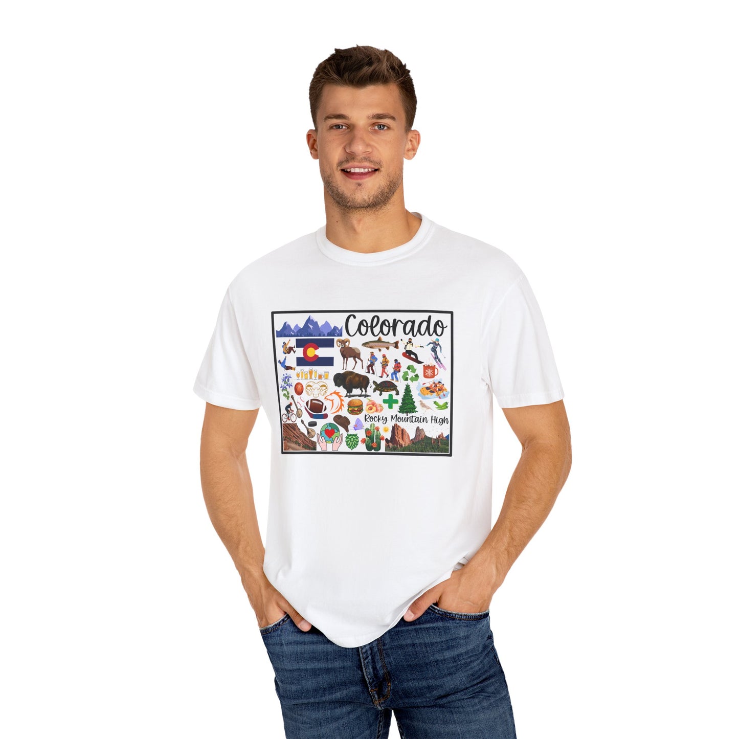 Beautiful State of Colorado - Comfort Colors Shirt
