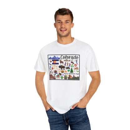 Beautiful State of Colorado - Comfort Colors Shirt