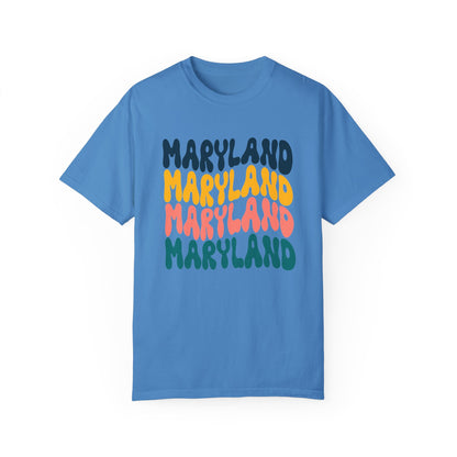 Retro Maryland - Comfort Colors Shirt