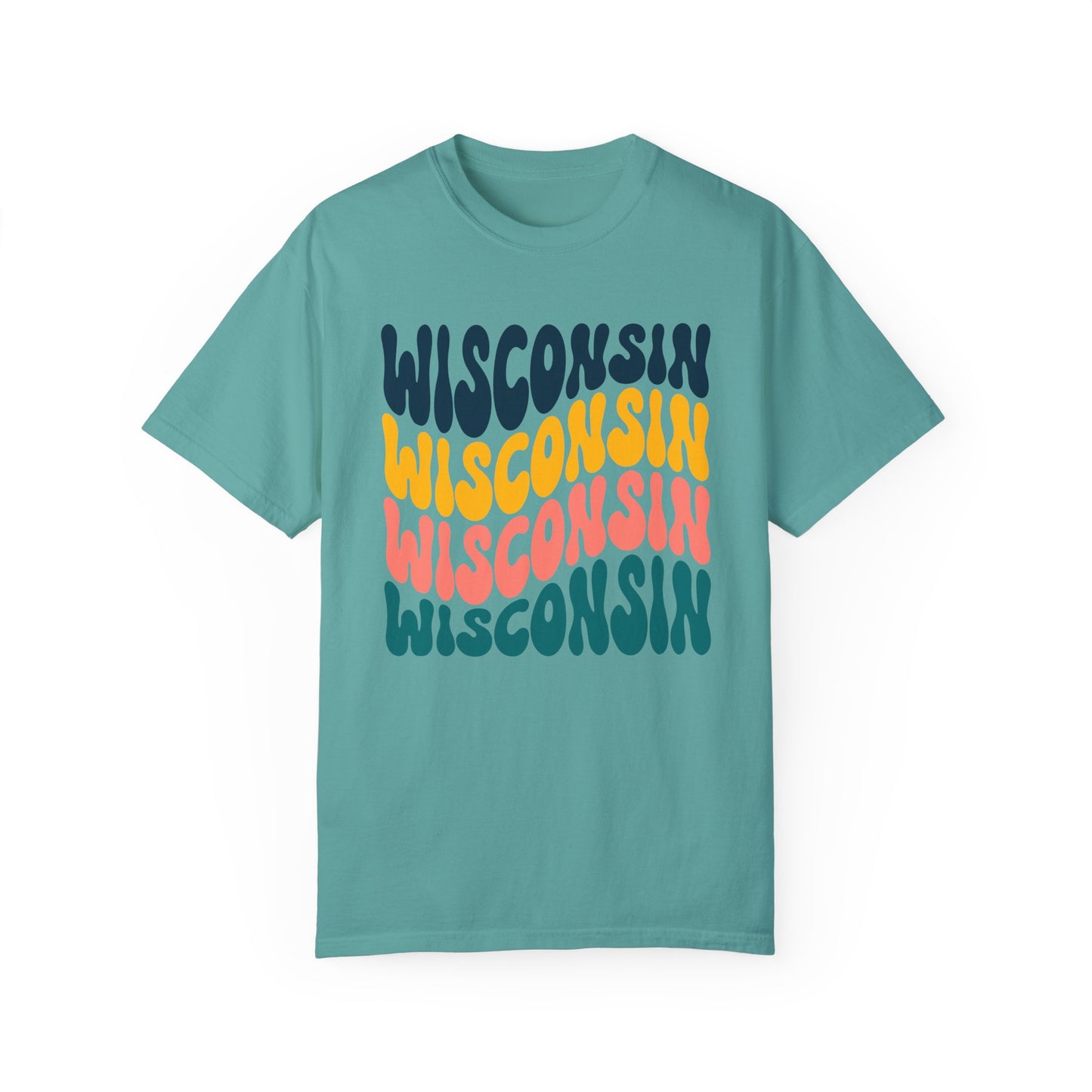 Retro Wisconsin - Comfort Colors Shirt