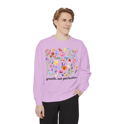 Growth, Not Perfection - Comfort Colors Sweatshirt