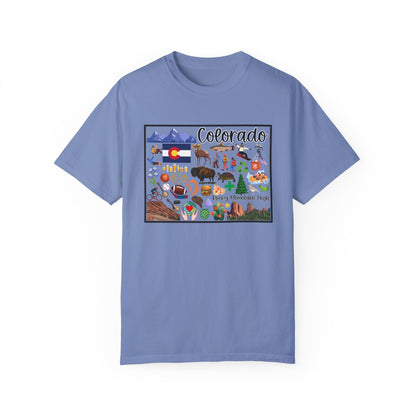 Beautiful State of Colorado - Comfort Colors Shirt