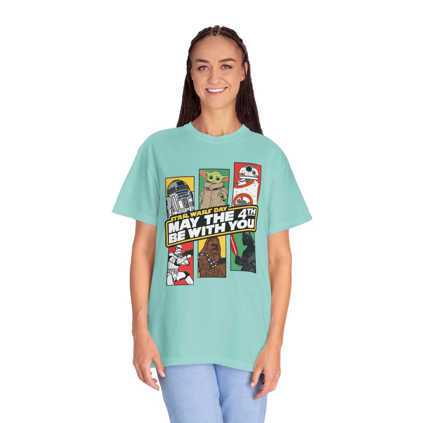 Star Wars Day Pop Art Collage - Comfort Colors Shirt