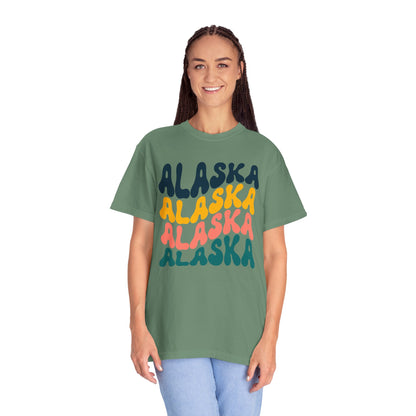 Retro Alaska - Comfort Colors Shirt