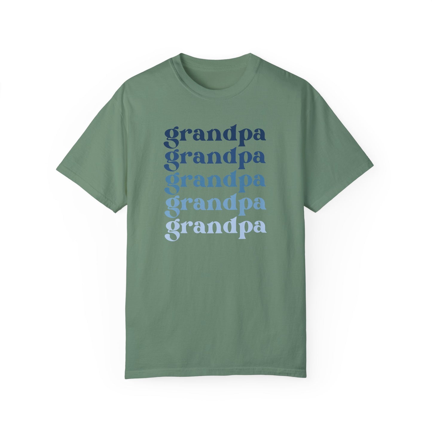 Grandpa (Blue) - Comfort Colors Shirt