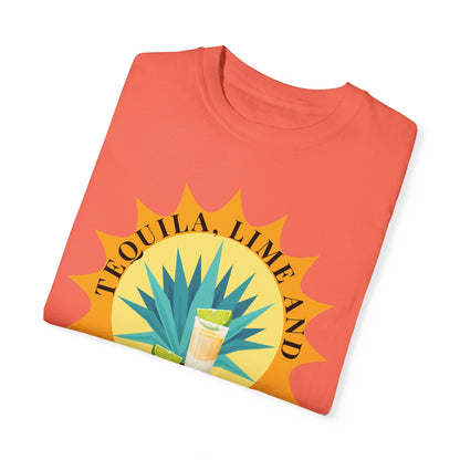 Tequila, Lime And Sunshine - Comfort Colors Shirt